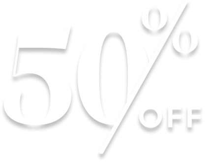 50% Off